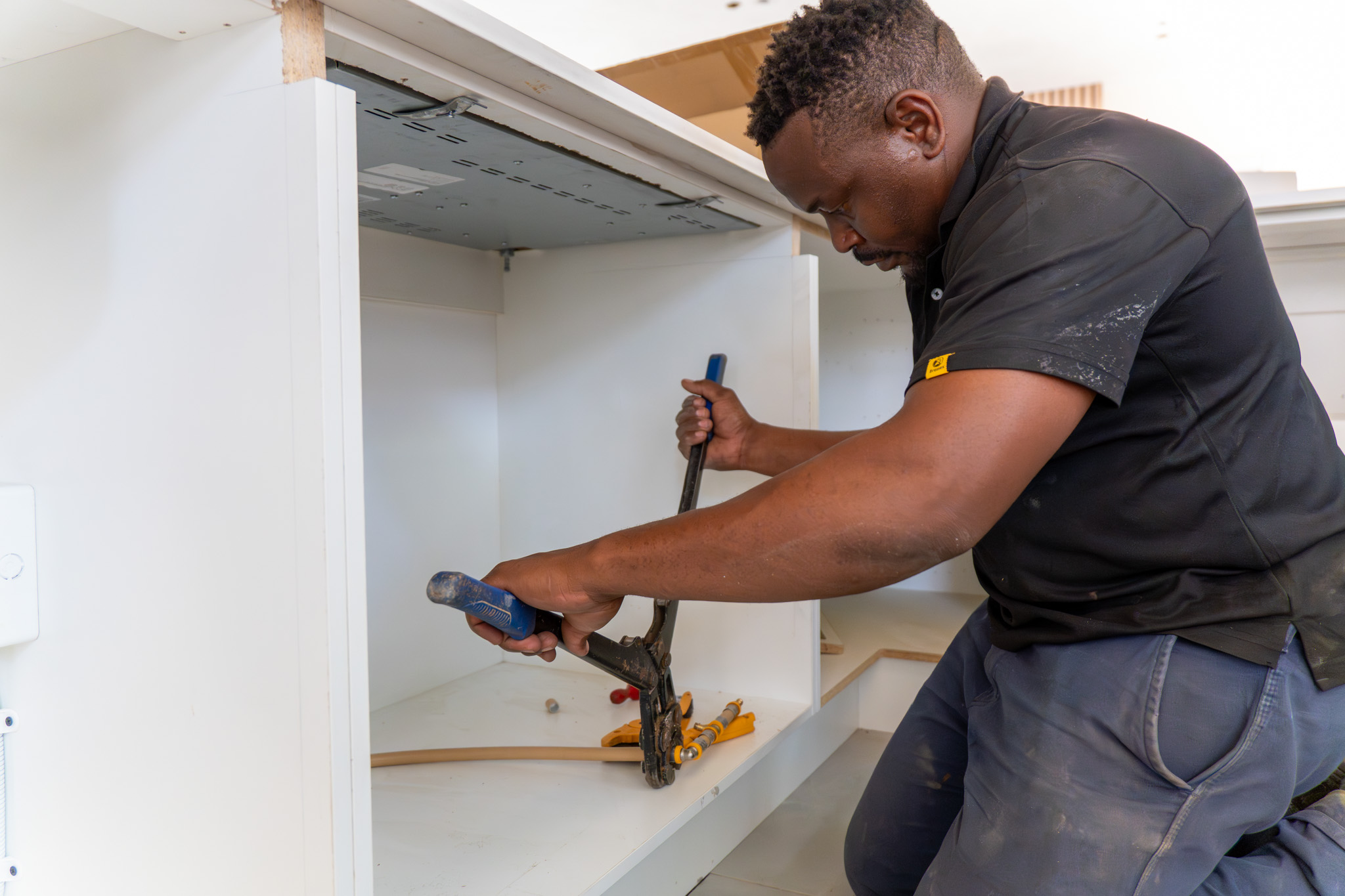 Gas repair technician